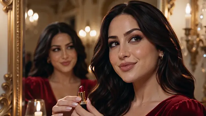 Lipstick Brand Paris Restaurant Ad